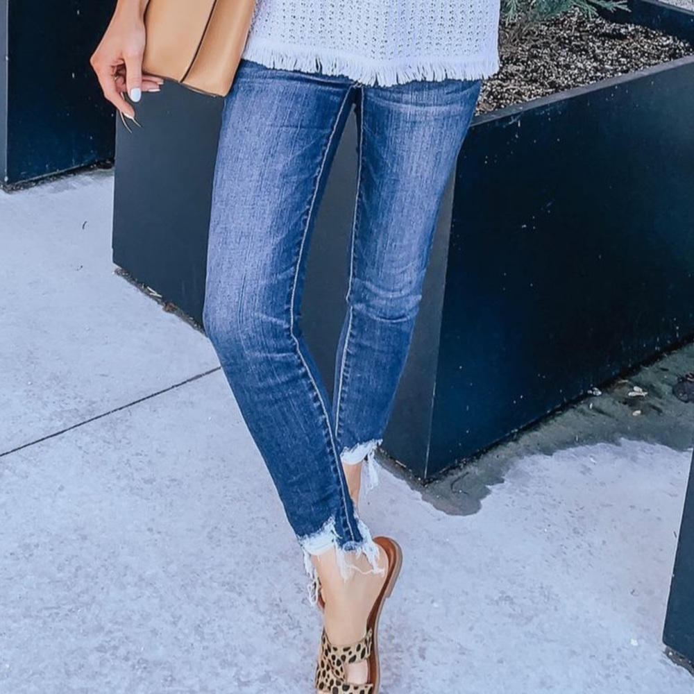 NWOT American Eagle cropped skinny jeans